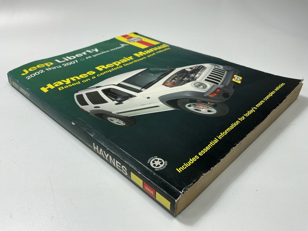USED - Haynes 50035 Repair Manual For 2002-2007 Jeep Liberty, Gasoline Models