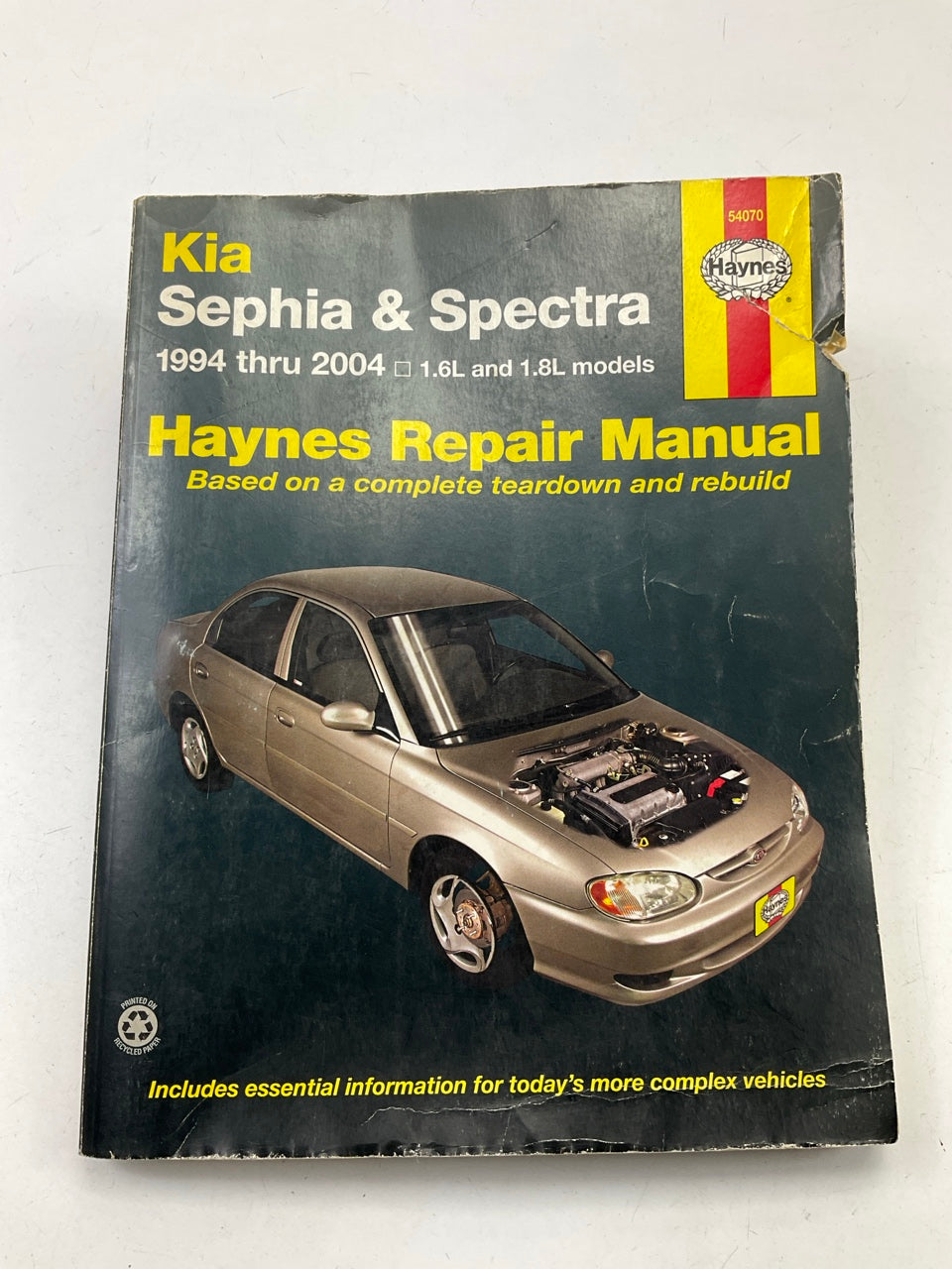 USED - Haynes 54070 Repair Manual For 1994-2004 Kia Spectra 2005-10 Sportage