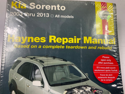 Haynes 54077 Repair Manual For 2003-2013 Kia Sorento - SEALED