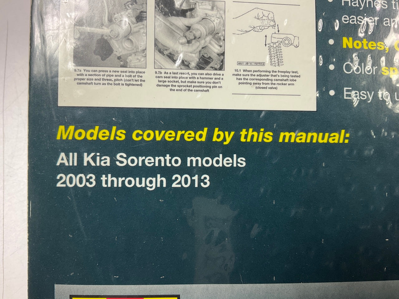 Haynes 54077 Repair Manual For 2003-2013 Kia Sorento - SEALED