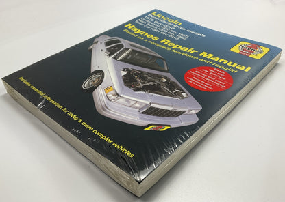Haynes 59010 Repair Manual For 1970-2010 REAR Wheel Drive Lincoln - SEALED