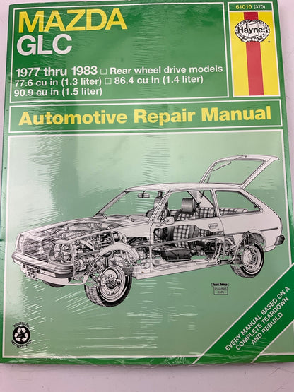 SEALED - Haynes 61010 Repair Manual For 1977-1983 Mazda GLC