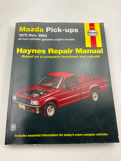 Haynes 61030 Repair Manual For 1972-1993 Mazda B-Series Pickup Truck - OPENED