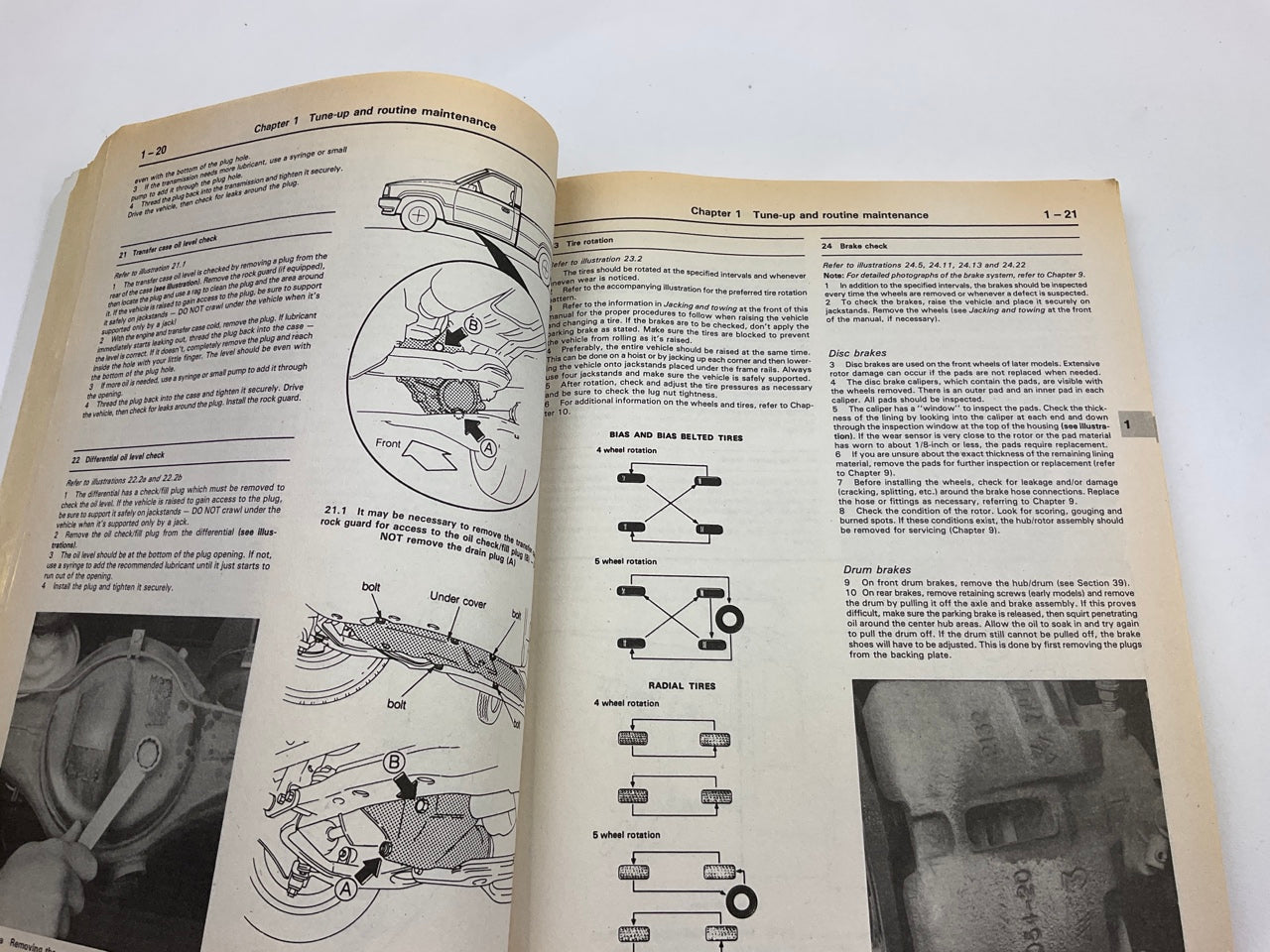 Haynes 61030 Repair Manual For 1972-1993 Mazda B-Series Pickup Truck - OPENED