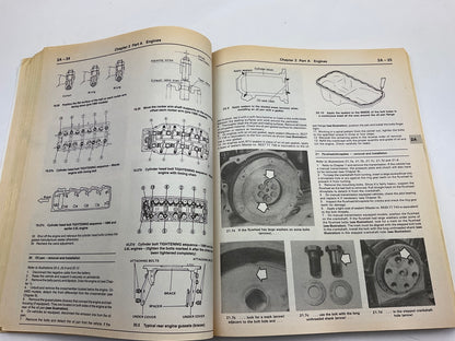 Haynes 61030 Repair Manual For 1972-1993 Mazda B-Series Pickup Truck - OPENED
