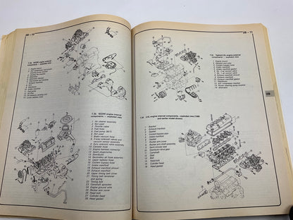 Haynes 61030 Repair Manual For 1972-1993 Mazda Pick-ups - OPENED