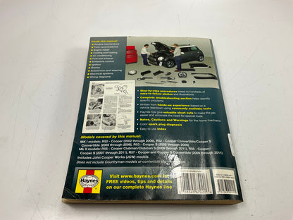 USED - Haynes 67020 Repair Manual For 2002-2011 Mini Cooper
