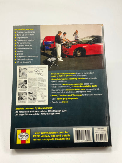 Haynes 68031 Repair Manual For 1995-2005 Mitsubishi Eclipse - USED