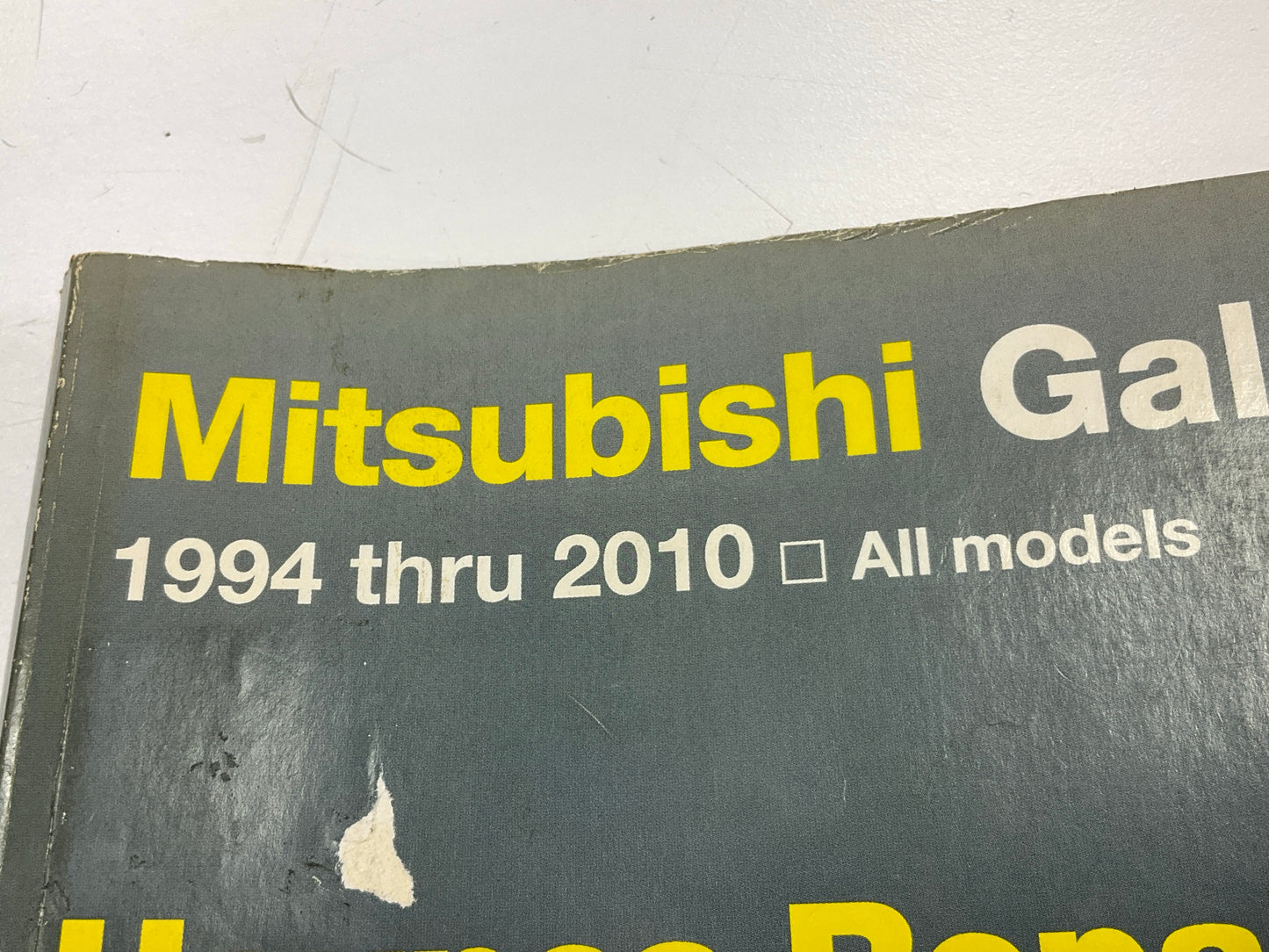 OPEN - Haynes 68035 Repair Manual For 1994-2010 Mitsubishi Galant