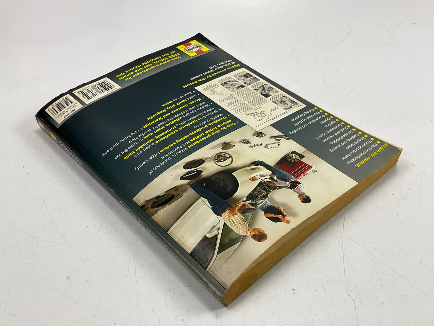 OPEN - Haynes 68035 Repair Manual For 1994-2010 Mitsubishi Galant