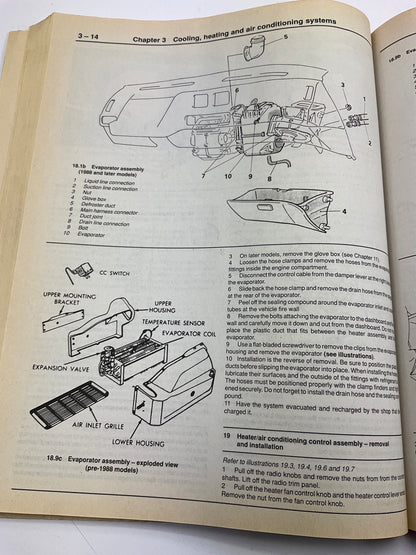 Haynes 68040 Repair Manual 1983-96 Mitsubishi Mighty Max, 83-93 Montero - OPENED