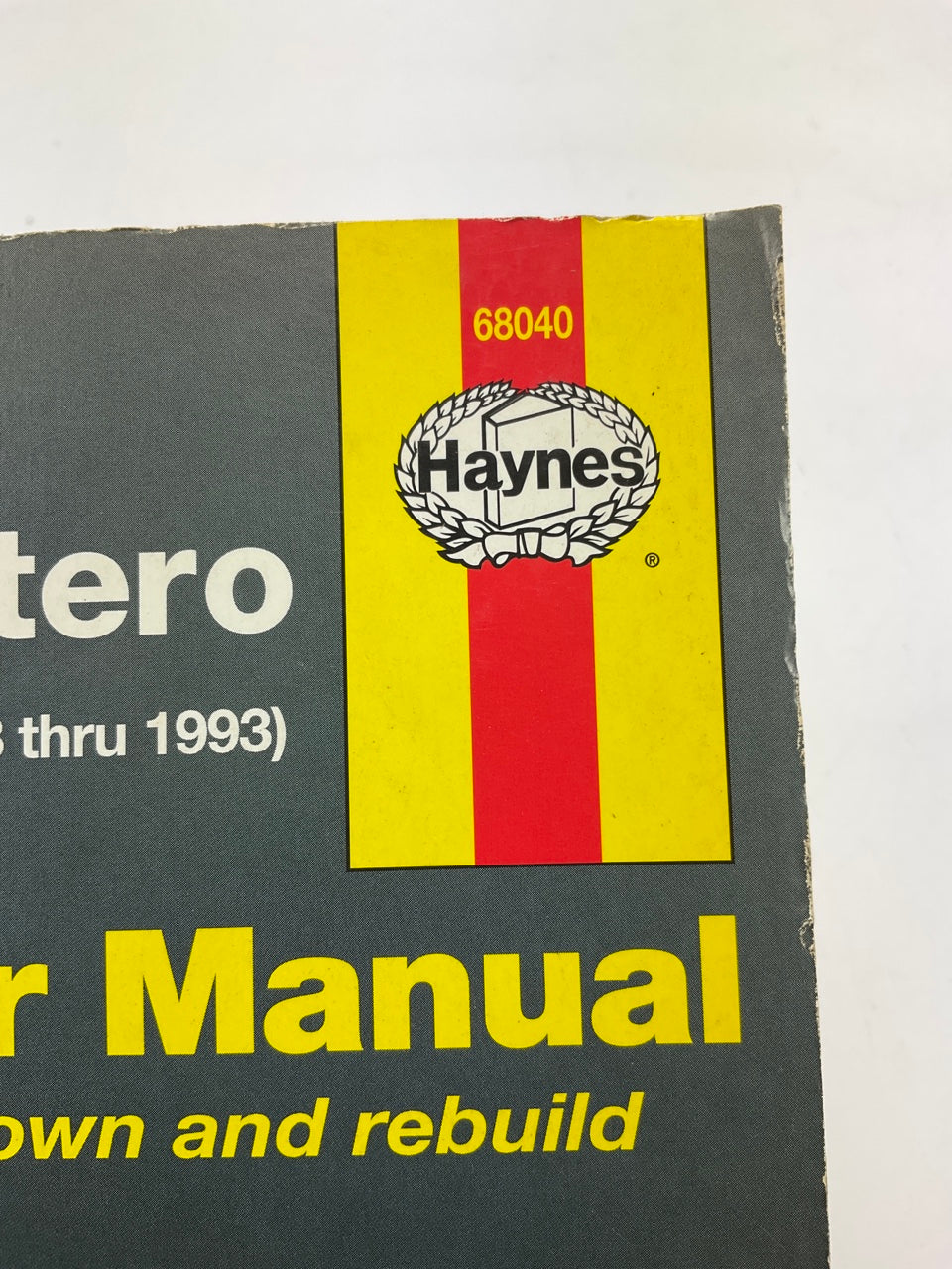 Haynes 68040 Repair Manual 1983-96 Mitsubishi Mighty Max, 83-93 Montero - OPENED