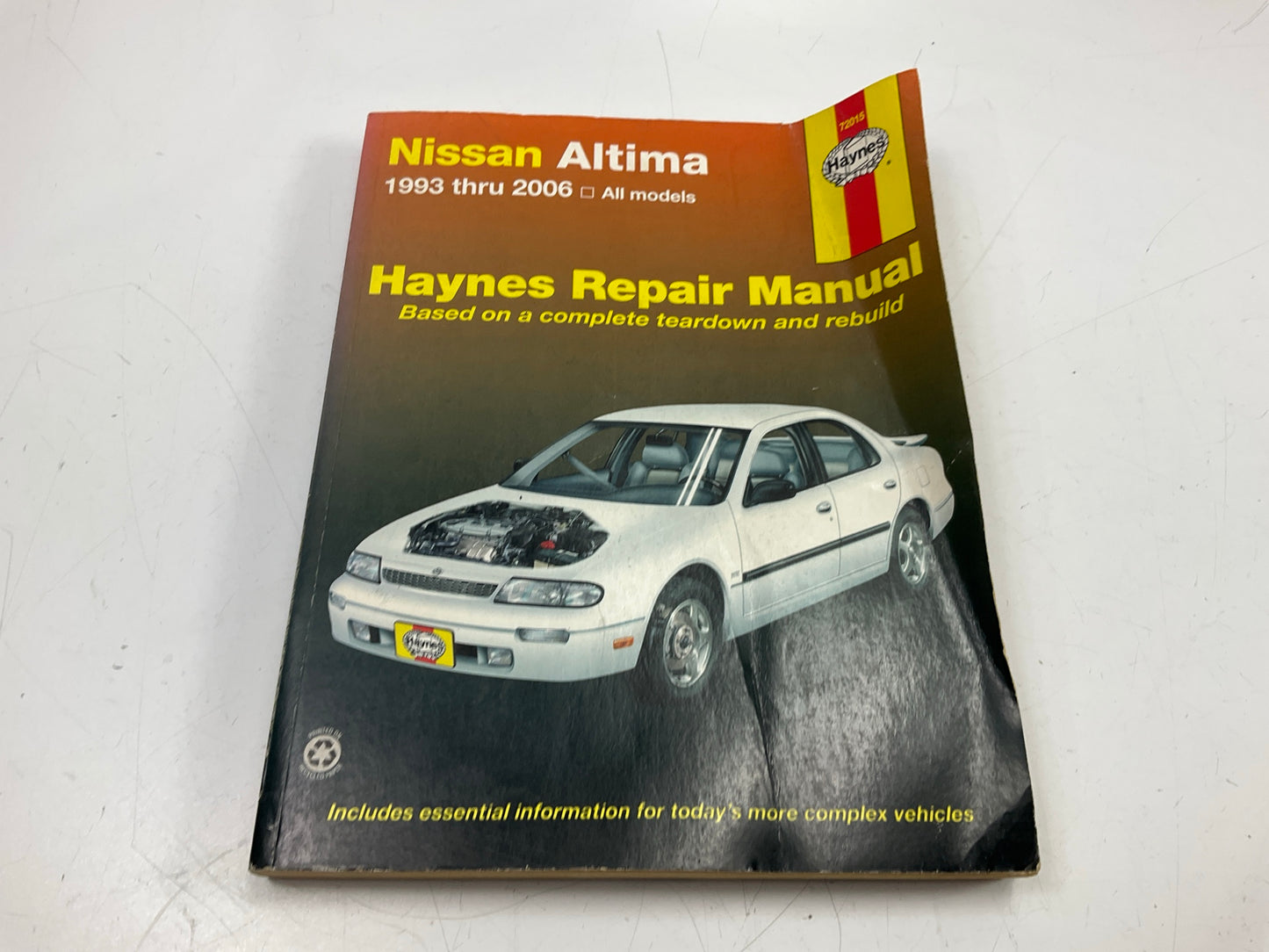 Haynes 72015 Repair Manual For 1993-2006 Nissan Altima - DAMAGED
