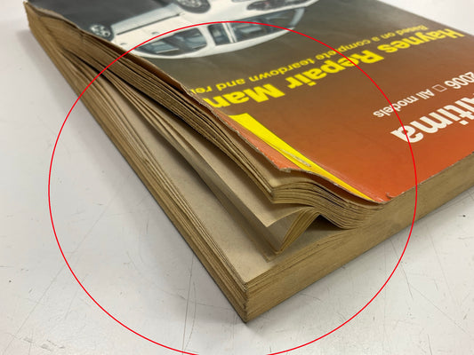 Haynes 72015 Repair Manual For 1993-2006 Nissan Altima - DAMAGED