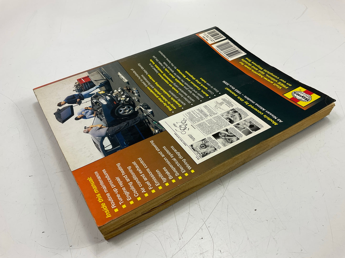 Haynes 72015 Repair Manual For 1993-2006 Nissan Altima - DAMAGED