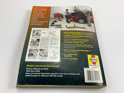 USED #2 - Haynes 72021 Repair Manual For 1993-2004 Nissan Maxima