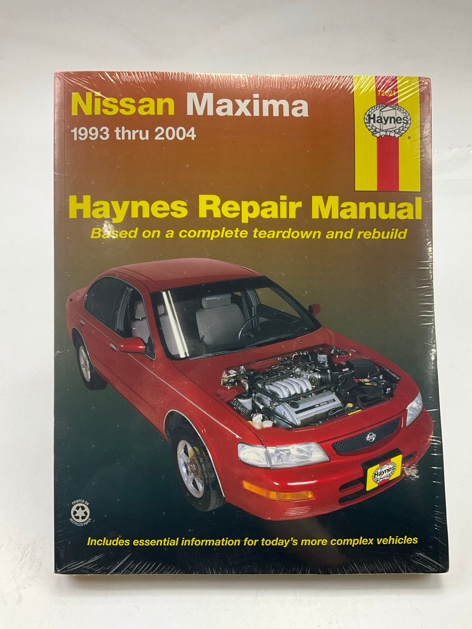 SEALED - Haynes 72021 Repair Manual For 1993-2004 Nissan Maxima