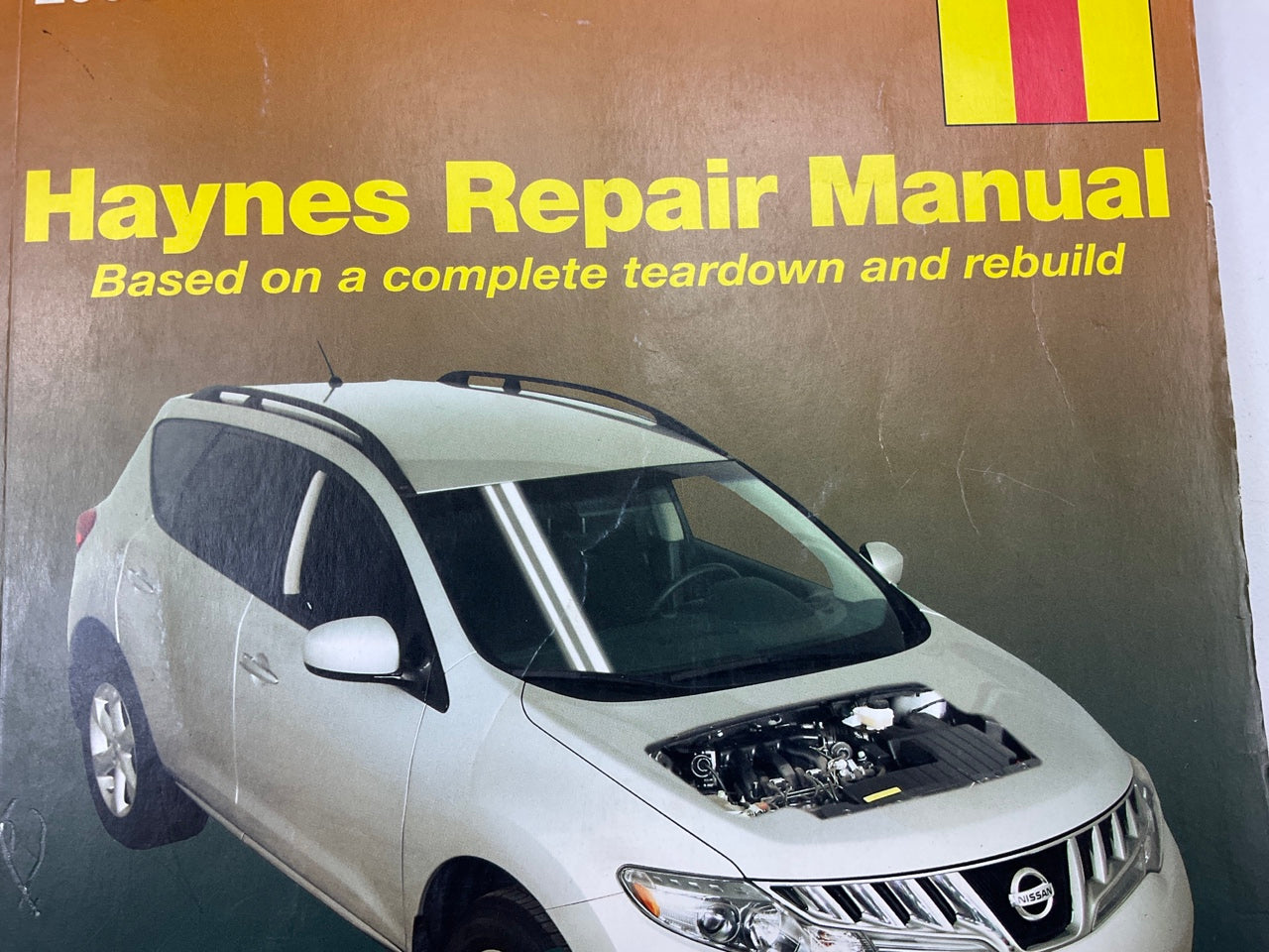 Haynes 72025 Repair Manual For 2003-2010 Nissan Murano - OPENED