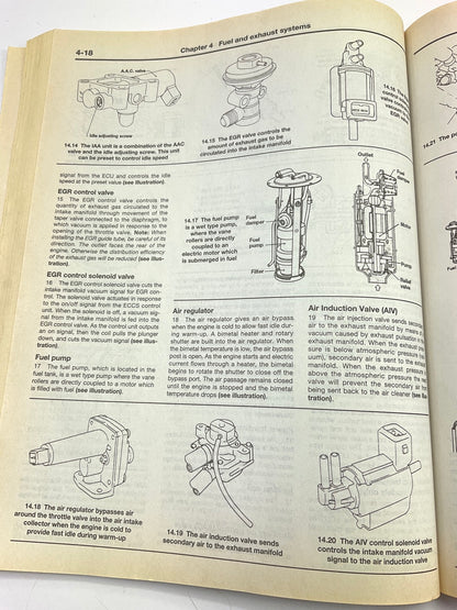 OPENED - Haynes 72030 Repair Manual For 80-97 Nissan Pickup, 1987-95 Pathfinder