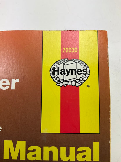 OPENED - Haynes 72030 Repair Manual For 80-97 Nissan Pickup, 1987-95 Pathfinder