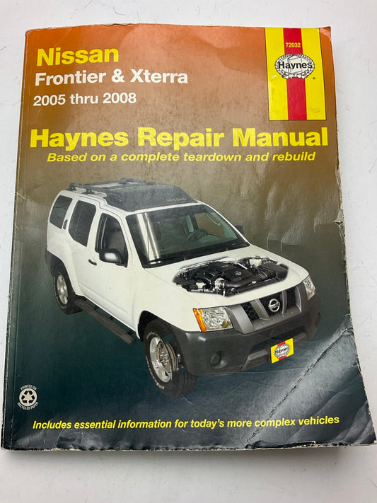 Haynes 72032 Repair Manual For 2005-2008 Nissan Xterra & Frontier - USED