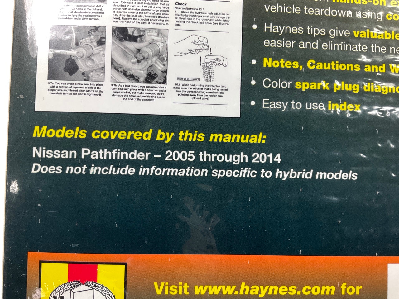Haynes 72037 Repair Manual For 2005-2014 Nissan Pathfinder
