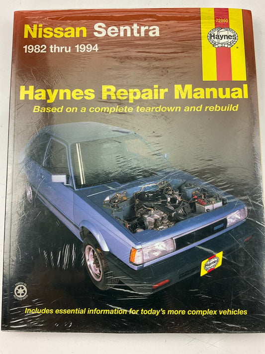 SEALED - Haynes 72050 Repair Manual For 1982-1994 Nissan Sentra