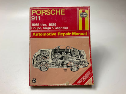 DAMAGED COVER - Haynes 80020 Repair Manual For 1965-1989 Porsche 911