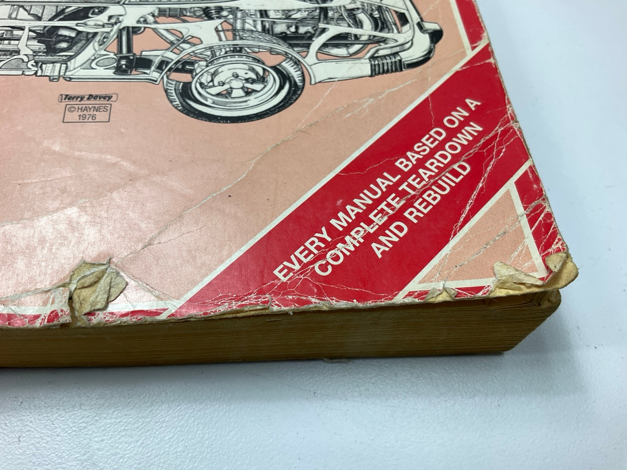 DAMAGED COVER - Haynes 80020 Repair Manual For 1965-1989 Porsche 911