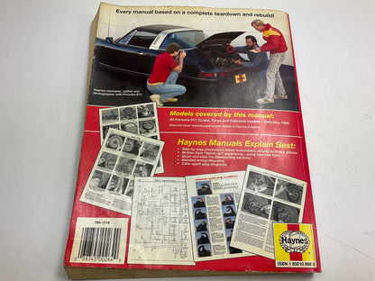 Haynes 80020 Repair Manual For 1965-1989 Porsche 911 - USED