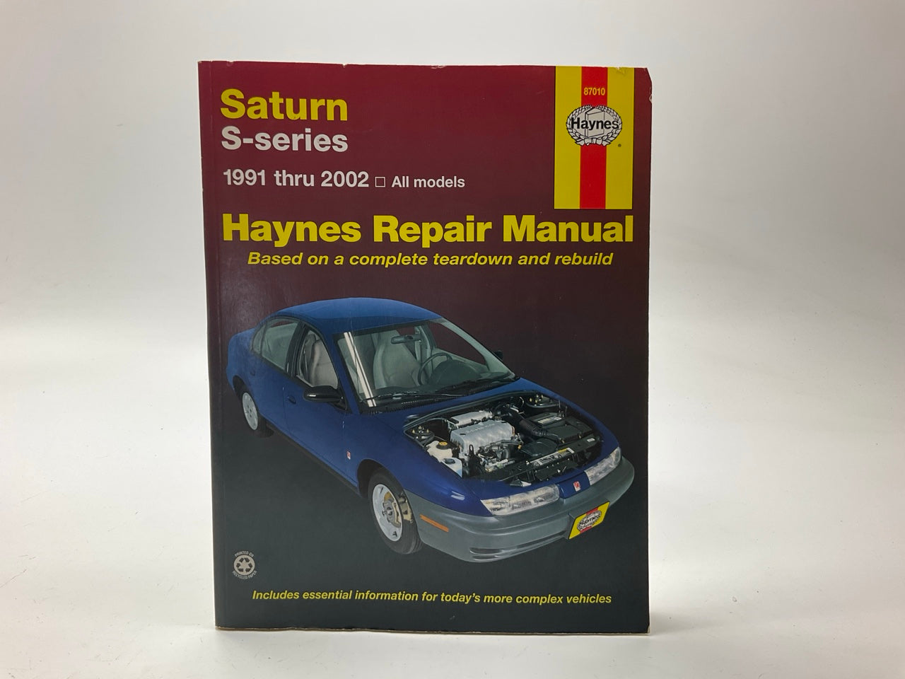 Haynes 87010 Repair Manual For 1991-2002 Saturn S-Series - OPEN