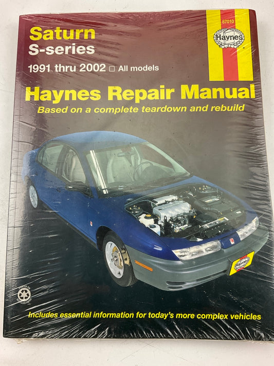 SEALED - Haynes 87010 Repair Manual For 1991-2002 Saturn S-Series