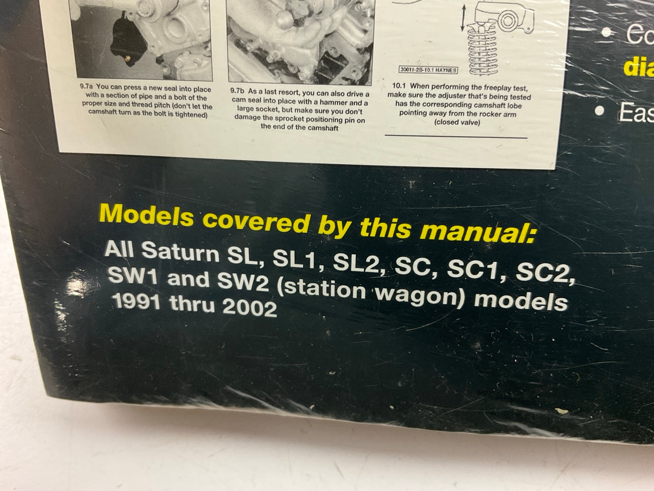 SEALED - Haynes 87010 Repair Manual For 1991-2002 Saturn S-Series