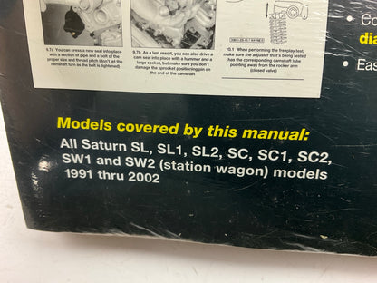 SEALED - Haynes 87010 Repair Manual For 1991-2002 Saturn S-Series