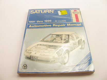 Haynes 87010 Automotive Repair Manual For 1991-1996 Saturn All Models