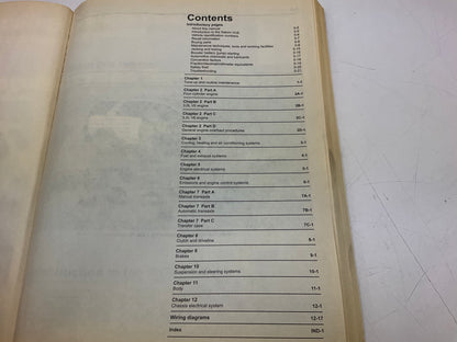 OPENED - Haynes 87040 Repair Manual For 2002-2007 Saturn Vue