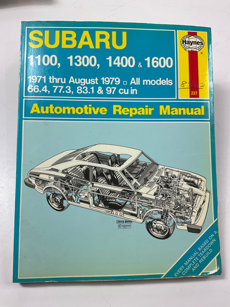 Haynes 89002 Repair Manual For 1971-1977 Subaru 1100 1300 1400 1600