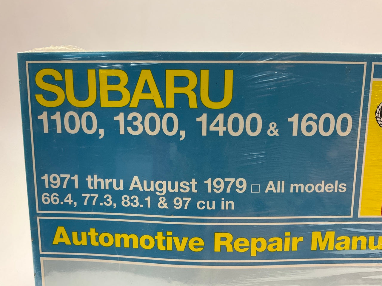 Haynes 89002 Repair Manual For 1971-1979 Subaru 1100 1300 1400 1600 - SEALED