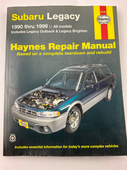 OPEN - Haynes 89100 Repair Manual For 1990-1999 Subaru Legacy