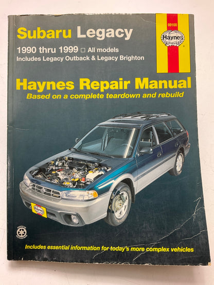 USED - Haynes 89100 Repair Manual For 1990-1999 Subaru Legacy Outback & Brighton