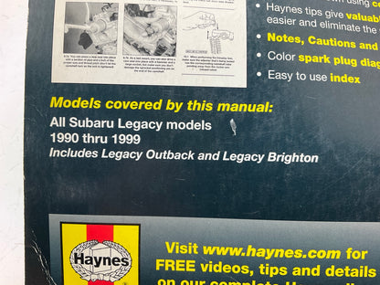 USED - Haynes 89100 Repair Manual For 1990-1999 Subaru Legacy Outback & Brighton