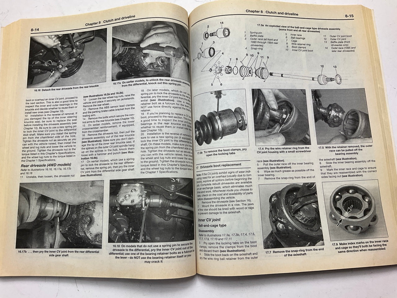 USED - Haynes 89100 Repair Manual For 1990-1999 Subaru Legacy Outback & Brighton