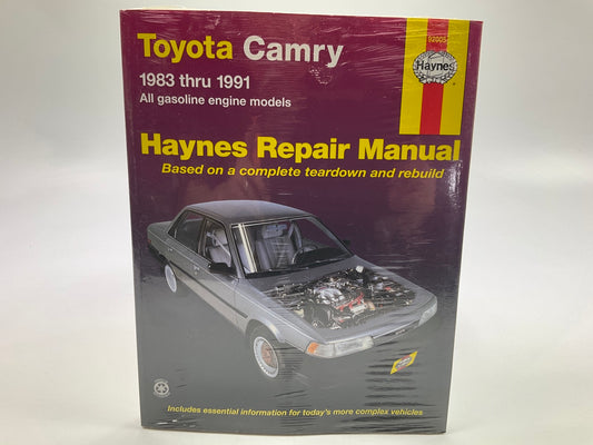 Haynes 92005 Repair Manual For 1983-1991 Toyota Camry - SEALED