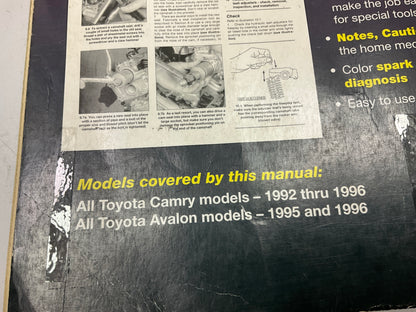 DAMAGED - Haynes 92006 Repair Manual For 1992-1996 Toyota Camry
