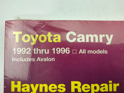 SEALED - Haynes 92006 Repair Manual For 1992-1996 Toyota Camry