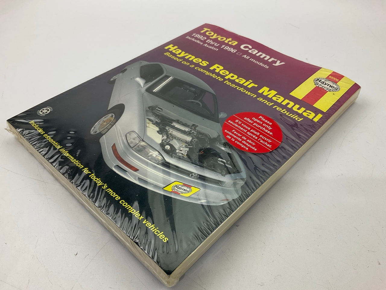 SEALED - Haynes 92006 Repair Manual For 1992-1996 Toyota Camry