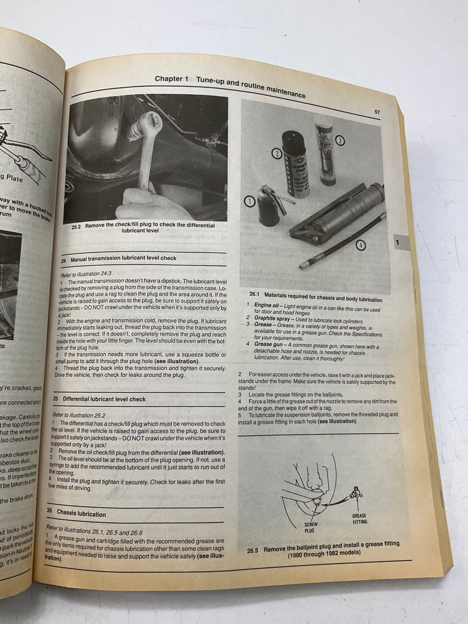 Haynes 92032 Repair Manual For 1980-1987 Toyota Corolla - USED