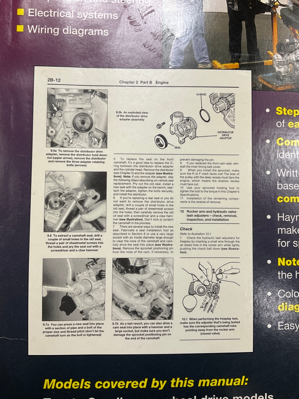 Haynes 92032 Repair Manual For 1980-1987 Toyota Corolla - USED