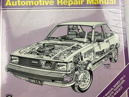 Haynes 9240 Repair Manual For 1980-1982 Toyota Tercel - SEALED