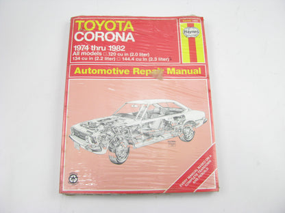 Haynes 92045 Automotive Repair Manual - 1974-1982 Toyota Corona - SEALED